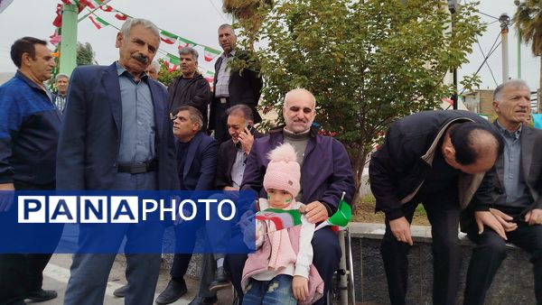 حماسه‌ای دیگر از حضور مردم شهرستان پلدختر 