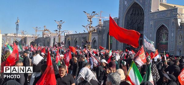 تشییع باشکوه رهبر انقلاب در مشهد 