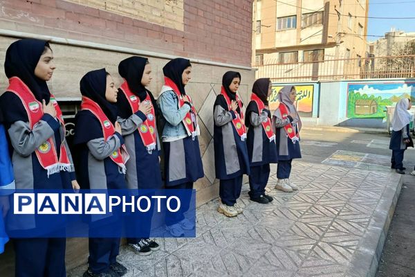 عطر حرم در کلاس‌های دبستان شهید باهنر۲