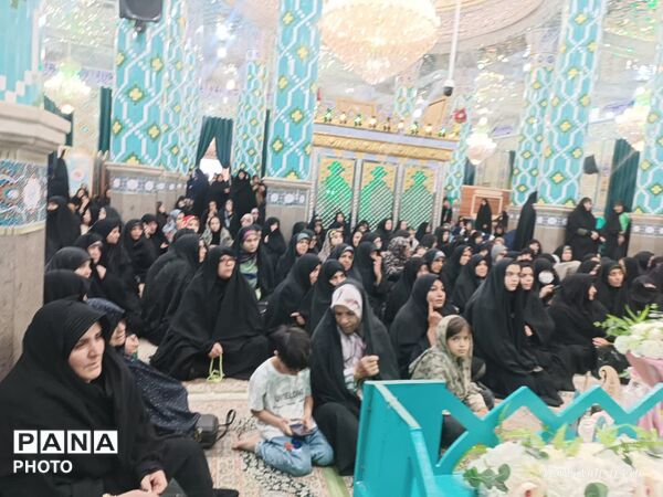 عطر رضوی بر مزار شهدا و آستان سید نصرالله پیچید