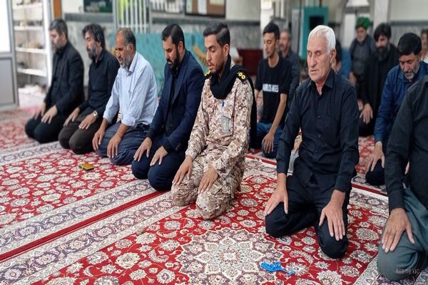 اقامه نماز جمعه در دهه اول ماه محرم در مسجد جامع شهر بار 