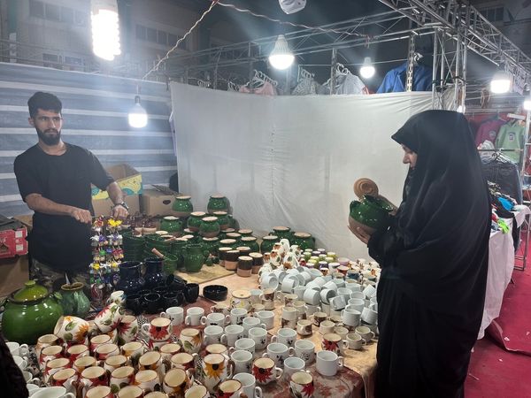 نمایشگاه غرفه‌های پاییزه در شهرستان دهلران 