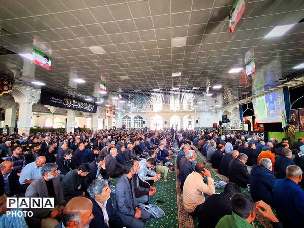اقامه اولین نماز جمعه سال ۱۴۰۵ در کاشمر