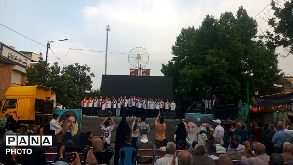 نیشابور در جشن غدیر غرق در شادی؛ از میدان امام خمینی تا انقلاب، موج حضور مردم