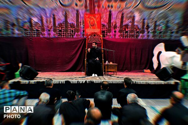 آیین سوگواری امام سجاد (ع) و سومین روز شهادت شهدای کربلا در آباده