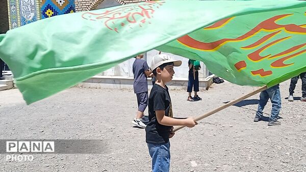 عزاداری چهار مین روز از ماه محرم در بوژ آباد میهمان قاب پانا