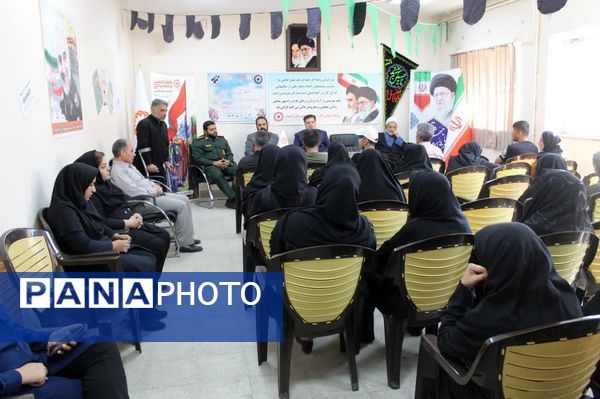 تجلیل از مددجویان و پرسنل بهزیستی‌ اشتهارد