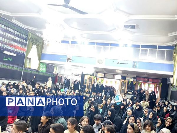 جشن میلاد حضرت زهرا(س) در تکیه علی اکبری فدافن