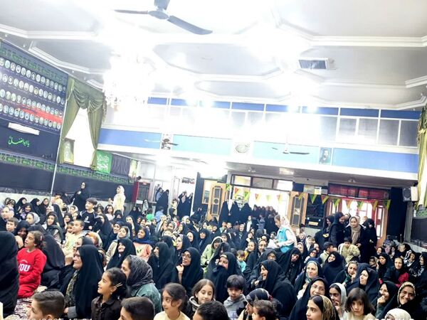 جشن میلاد حضرت زهرا(س) در تکیه علی اکبری فدافن