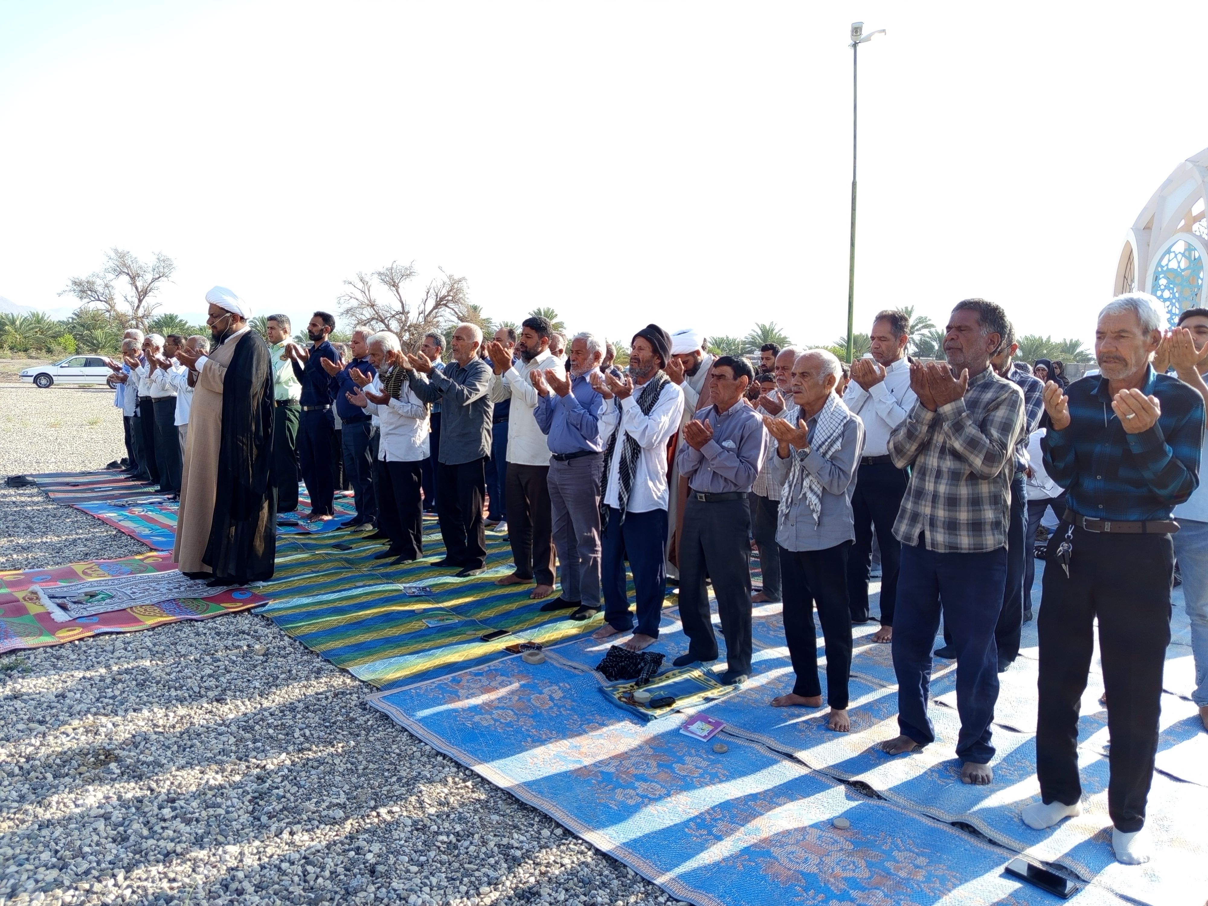 مراسم قرائت پر فیض دعای امام حسین (ع) در روز عرفه در حسینیه مرکزی آباده