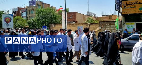 خروش مردم انقلابی قم در اعلام انزجار از جنایات رژیم صهیونیستی 