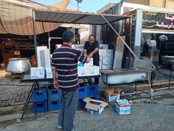 پیاده روی اربعین  و زیارت حرمین مطهر امام حسین علیه السلام و حضرت ابوالفضل عباس علیه السلام 