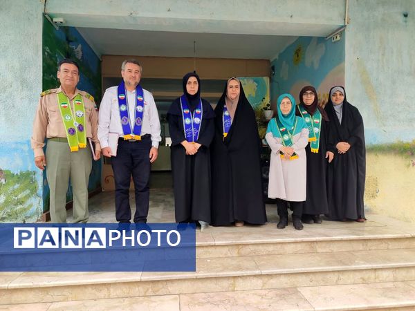 حضور ارزیابان کشوری سازمان دانش‌آموزی در مدارس قائمشهر