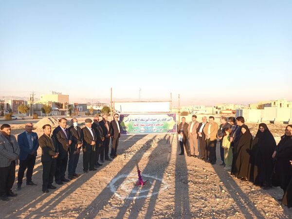 برگزاری آیین کلنگ زنی2 پروژه خیر ساز در شهرستان بهبهان