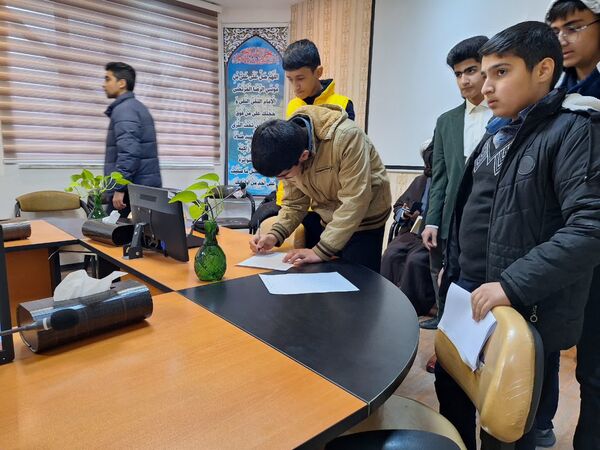 انتخابات هیات رئیسه مجلس شورای دانش‌آموزی ناحیه ۶ مشهد
