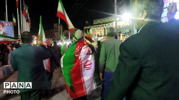راهپیمایی و بیعت مردم ولایت مردار شهرستان گچساران