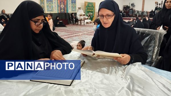 مسابقات قرآن حوزه بسیج ۵ نجمه در مسجد قائم مشهد