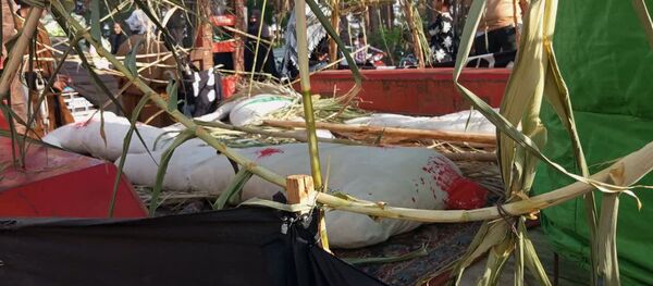 مراسم دسته بنی اسد در کاشمر