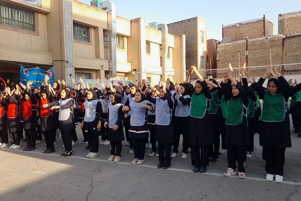 المپیاد ورزشی درون مدرسه در مدارس شهرستان ورامین