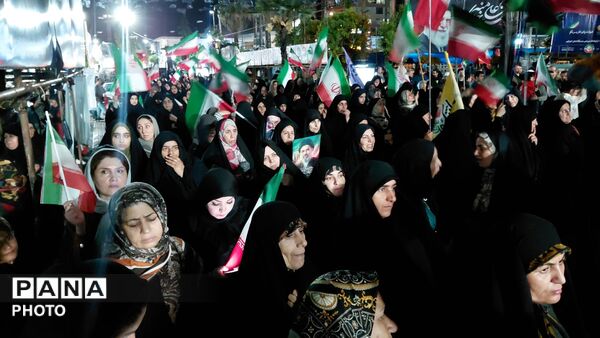 استقامت مردم کرج در شب هشتادم اجتماعات مردمی 