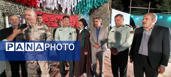 مراسم یادواره شهید فرشید میریان در نورآباد