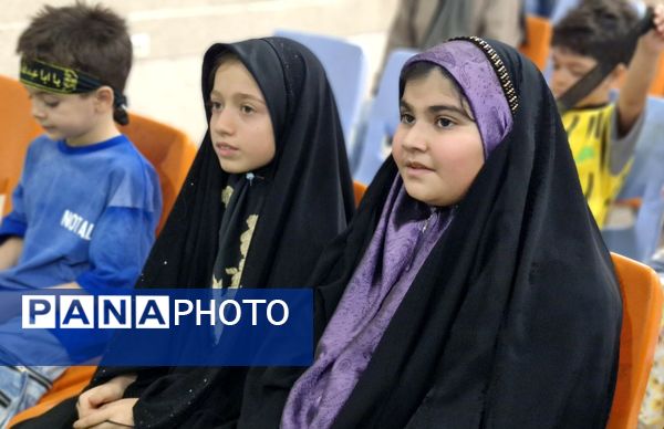 گردهمایی کودکان عاشورایی در گلوگاه 