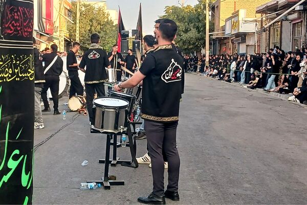 برگزاری مراسم «شاه حسین گویان» اربعین در شهرستان تکاب