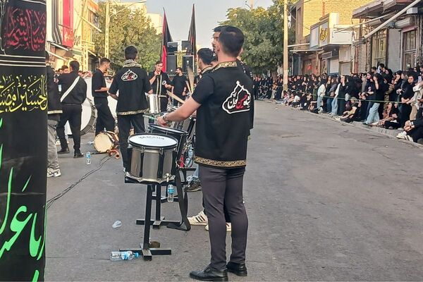 برگزاری مراسم «شاه حسین گویان» اربعین در شهرستان تکاب