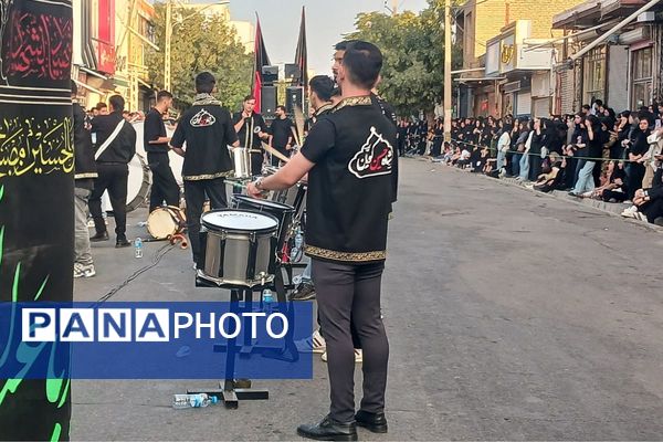 برگزاری مراسم «شاه حسین گویان» اربعین در شهرستان تکاب