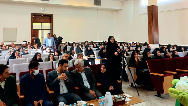 آیین رونمایی‌ از لگوی‌ مهرتاب در ناحیه شش مشهد 