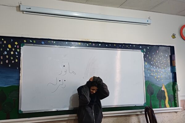 دانش‌آموزان دبیرستان زینبیه۲ شهریار آماده مقابله با زلزله