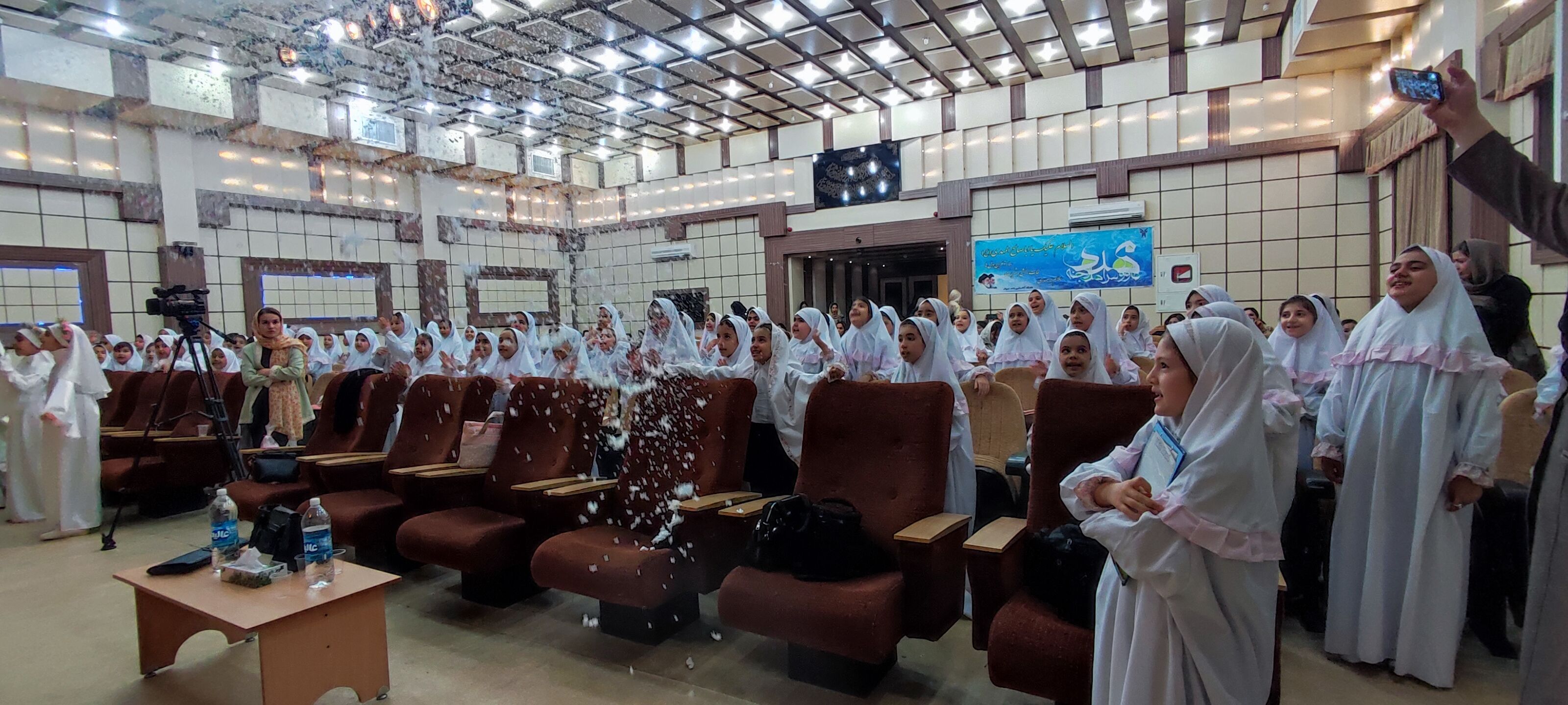 جشن تکلیف دانش‌آموزان دختر مدرسه سما شیروان