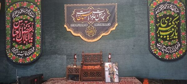 شب هفتم محرم در هیات باقرالعلوم نیشابور 