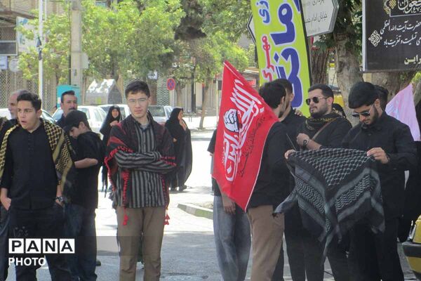 جاماندگان از قافله عشق؛ راهپیمایی اربعین حسینی در اسفراین 