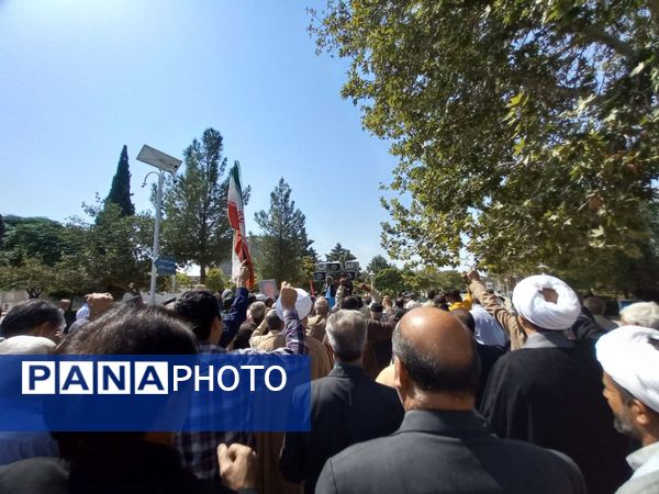 راهپیمایی جمعه خشم در کاشمر