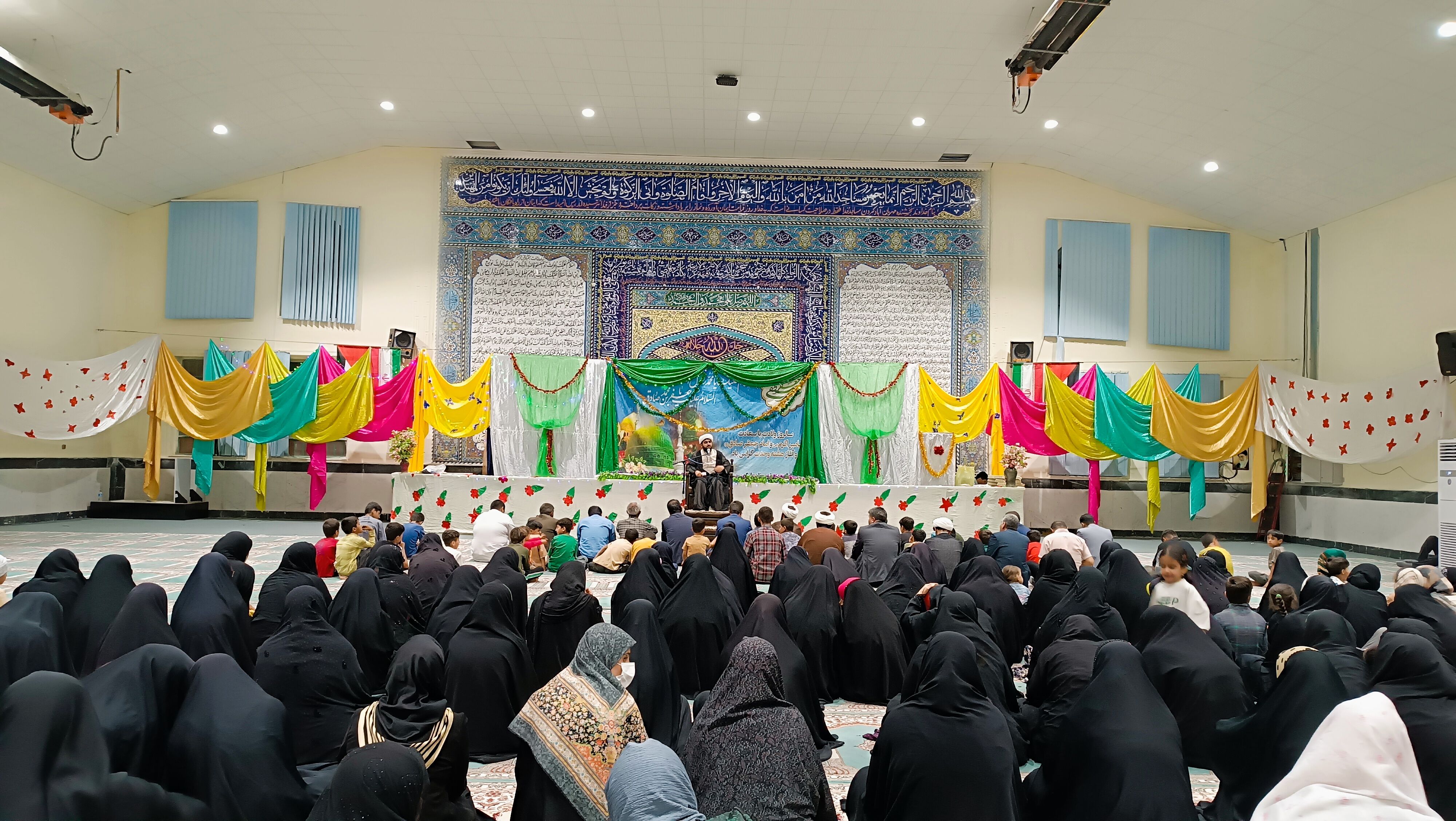 جشن باشکوه میلاد پیامبر اکرم (ص) و امام جعفر صادق (ع) در شهرستان مارگون