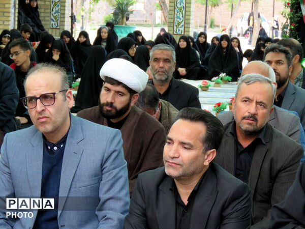 مراسم اربعین قائد شهید امّت آیت‌الله‌العظمی امام خامنه‌ای  و سرداران وطن در خلیل آباد