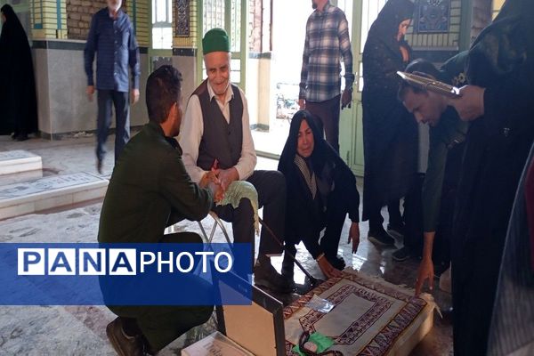 مراسم پنجشنبه‌های شهدایی در شهر بار