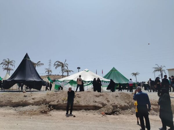 مراسم تعزیه‌خوانی در شهر طاقانک