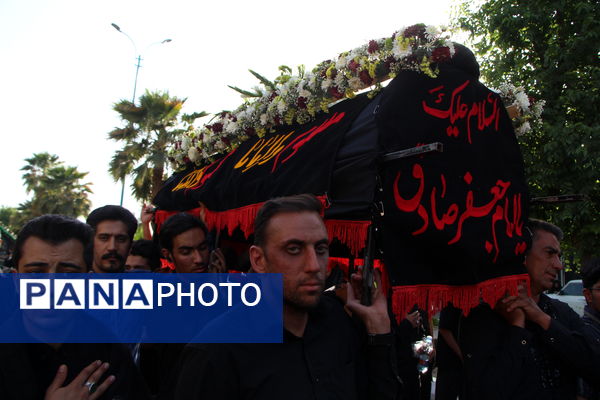 دسته عزاداری امام جعفر صادق (ع) در یزد