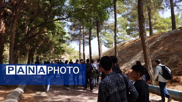 بازدید دانش آموزان پایه دهم دبیرستان شاهد ابوذر غفاری از سد اردوگاه باغرود 