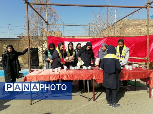  جشن نیمه شعبان در آموزشگاه شهید مجید دهنوی نیشابور 