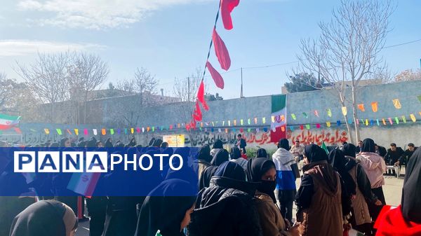  افتتاحیه مسابقات ورزشی بین‌مدرسه‌ای «جام اقتدار ایران» در آموزشگاه دخترانه تکتم