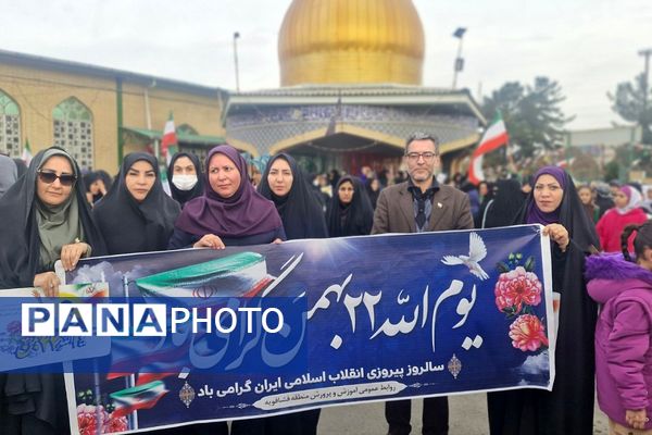 ۲۲ بهمن در فشافویه؛ تجلی شور انقلابی در میان نسل آینده‌ساز