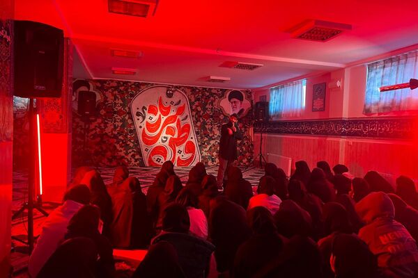  عزاداری در ایام فاطمیه در مدارس شهرستان ملارد