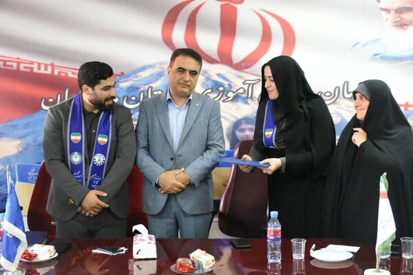 آیین تکریم و معارفه سرپرست سازمان دانش‌آموزی مازندران 