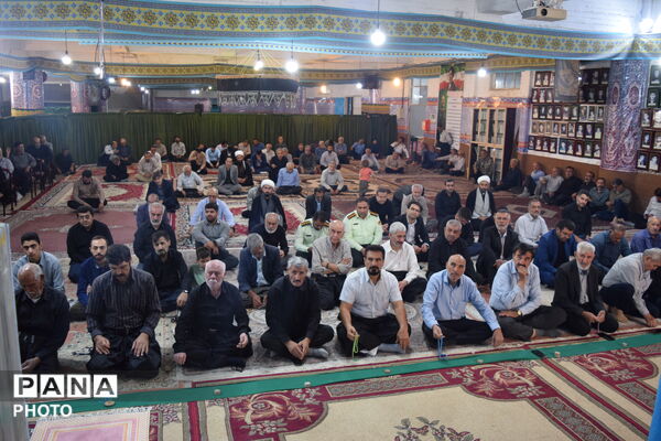 تجلیِ نظم و ایمان؛ صحنه‌های برگزاری نماز جمعه در مصلی امام حسین فارسان