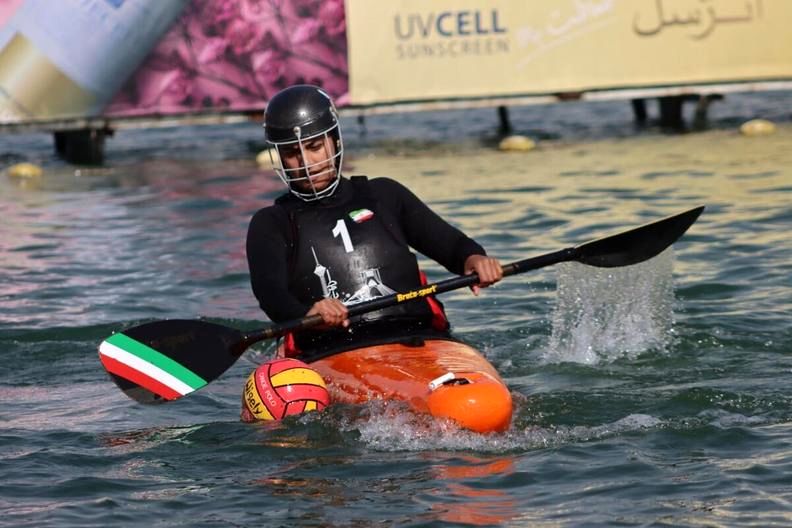 بانوان قایقران ایران در اردوی تیم ملی کانوپولو پارو می‌زنند