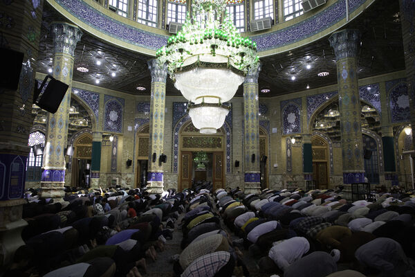 نماز عید سعید قربان در مسجد جمکران