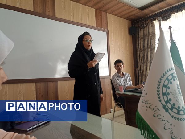 جلسه سوم کلاس‌های «گامی برای بیان شما» خبرگزاری پانا آذربایجان‌شرقی